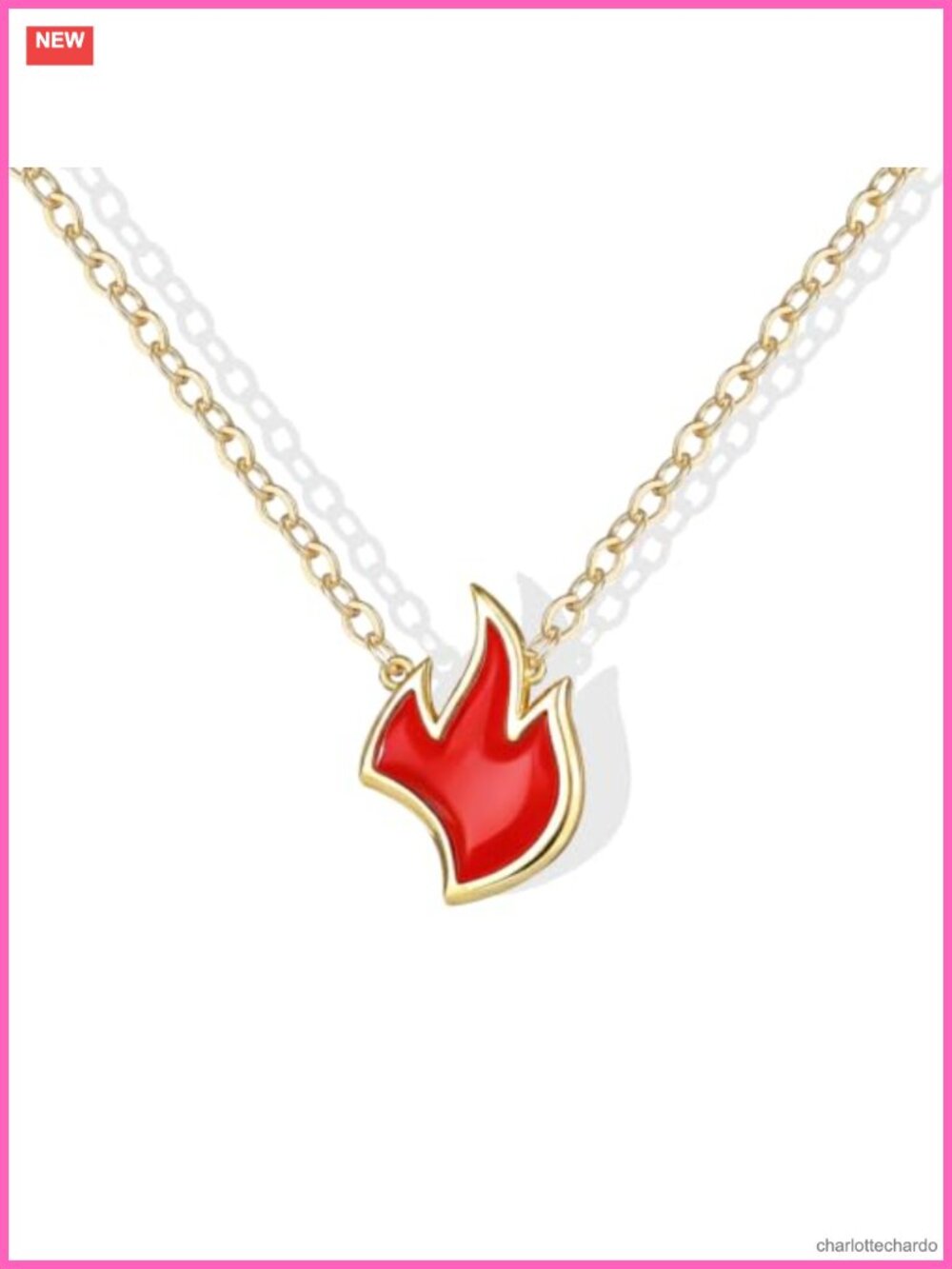 14k Gold-Plated Pendant Necklace, Women's Fashion Jewelry